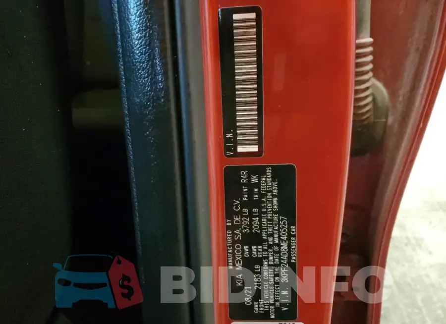 3KPF24AD8ME405257 Photo# 12