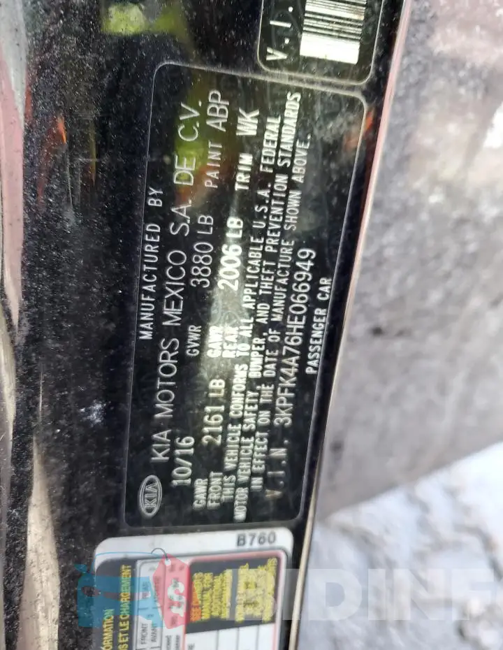 3KPFK4A76HE066949 Photo# 12