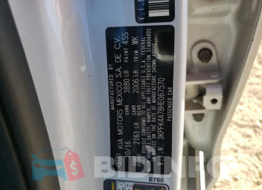 3KPFK4A78HE067570 Photo# 12