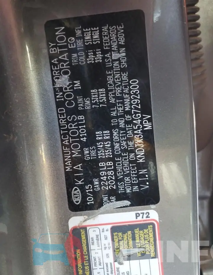 KNDJX3A54G7292300 Photo# 12