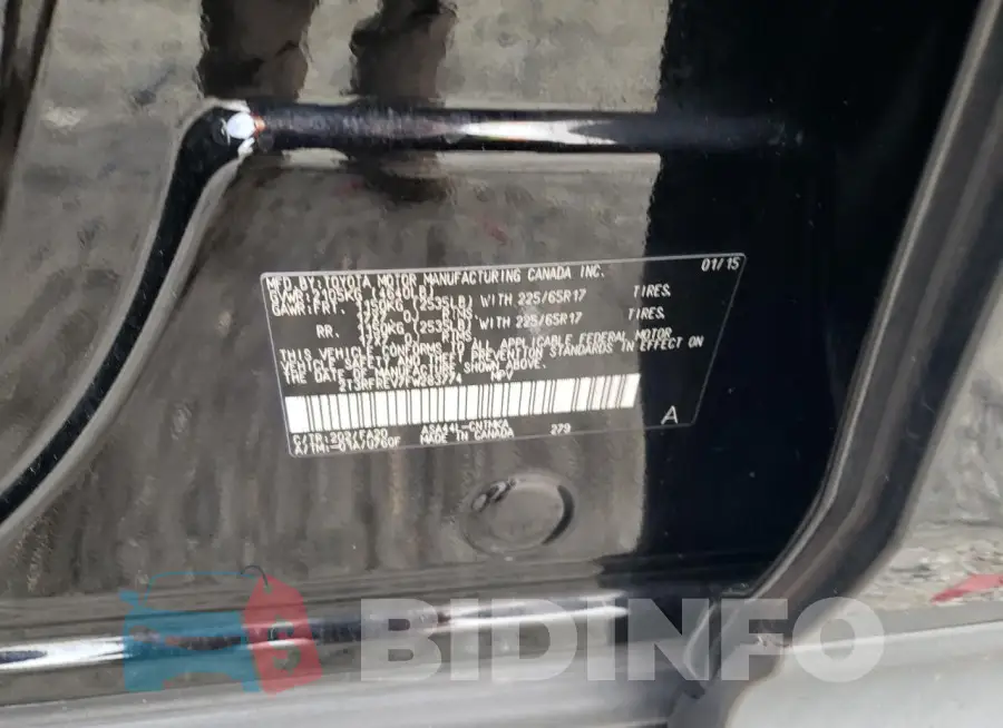 2T3RFREV7FW283774 Photo# 12