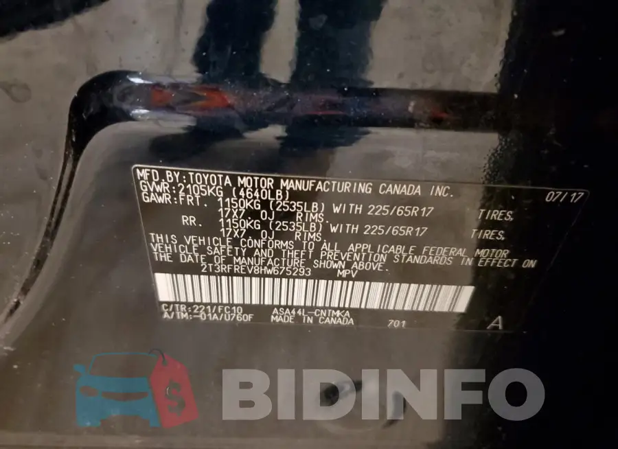 2T3RFREV8HW675293 Photo# 12