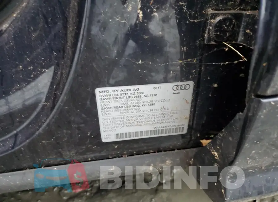 WA1A4AFY0J2019109 Photo# 13