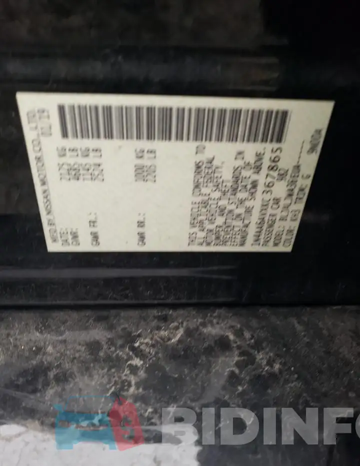 1N4AA6AVXKC367865 Photo# 12
