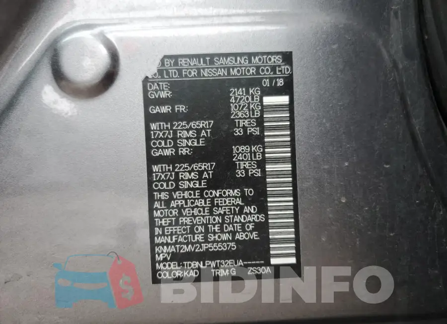 KNMAT2MV2JP555375 Photo# 14