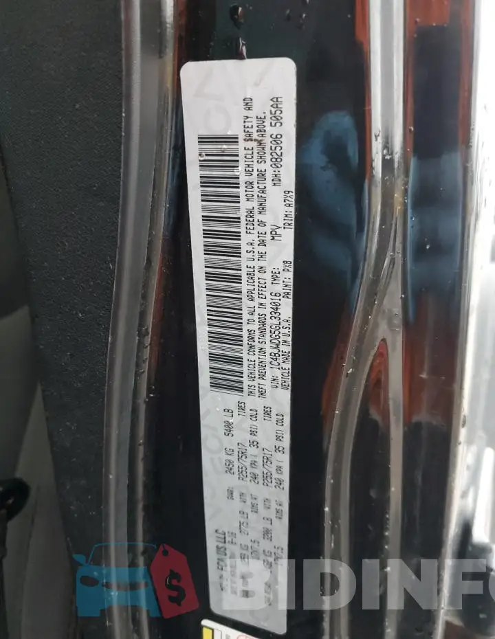 1C4BJWDG5GL334016 Photo# 13