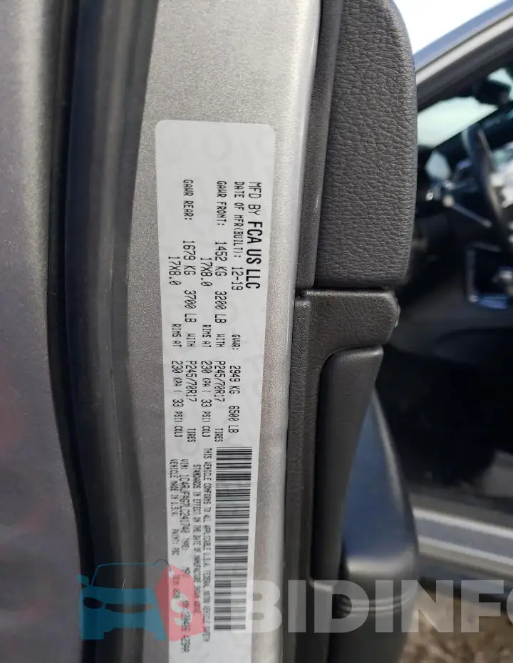 1C4RJFAG7LC241740 Photo# 14