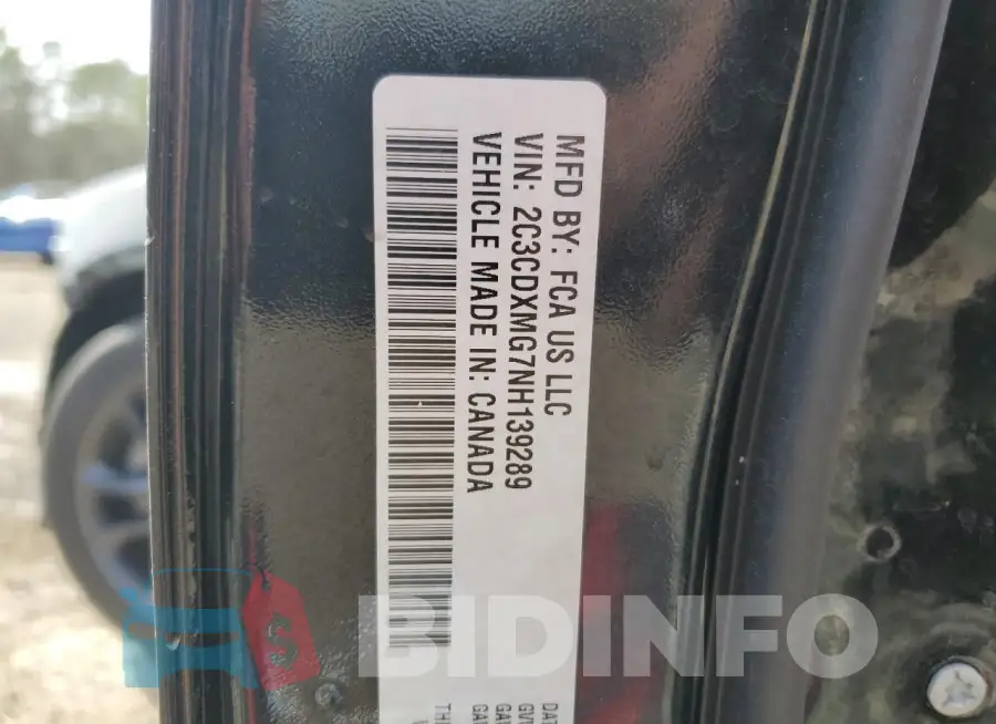2C3CDXMG7NH139289 Photo# 13