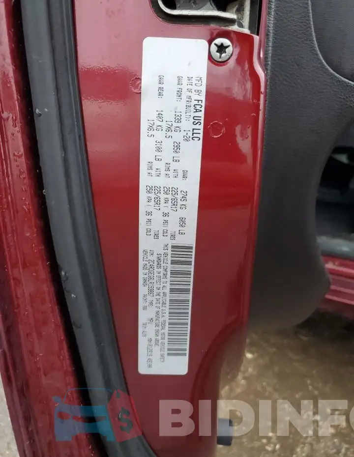 2C4RDGEG6LR159867 Photo# 13