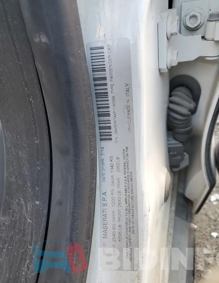 ZAM57RTAXF1130599 Photo# 12