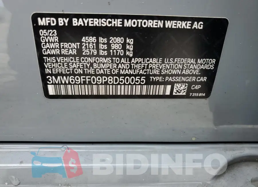 3MW69FF09P8D50055 Photo# 12
