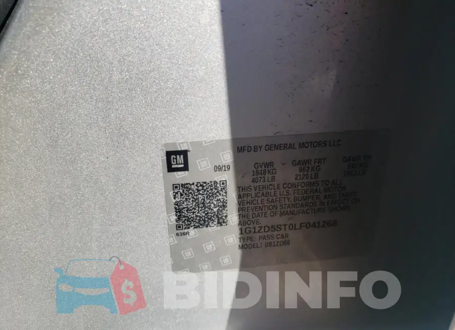 1G1ZD5ST0LF041268 Photo# 12