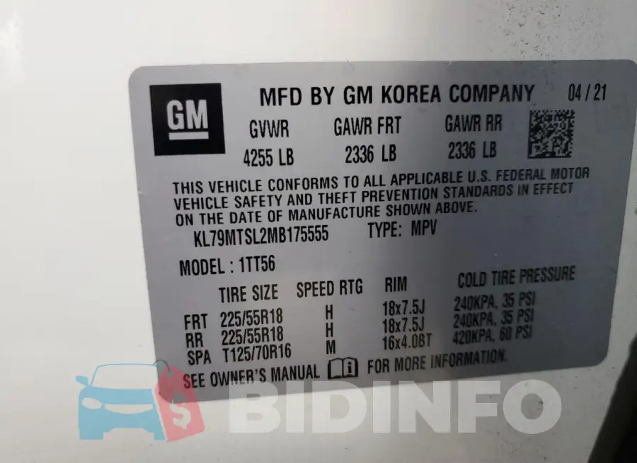 KL79MTSL2MB175555 Photo# 13