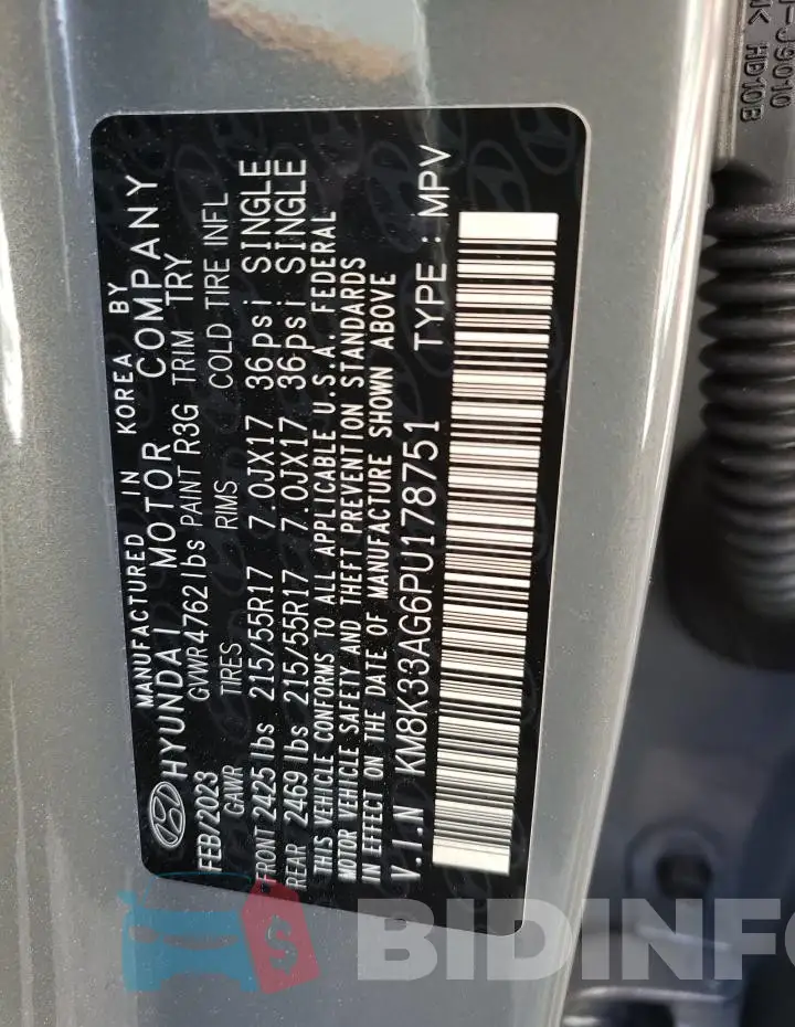 KM8K33AG6PU178751 Photo# 12