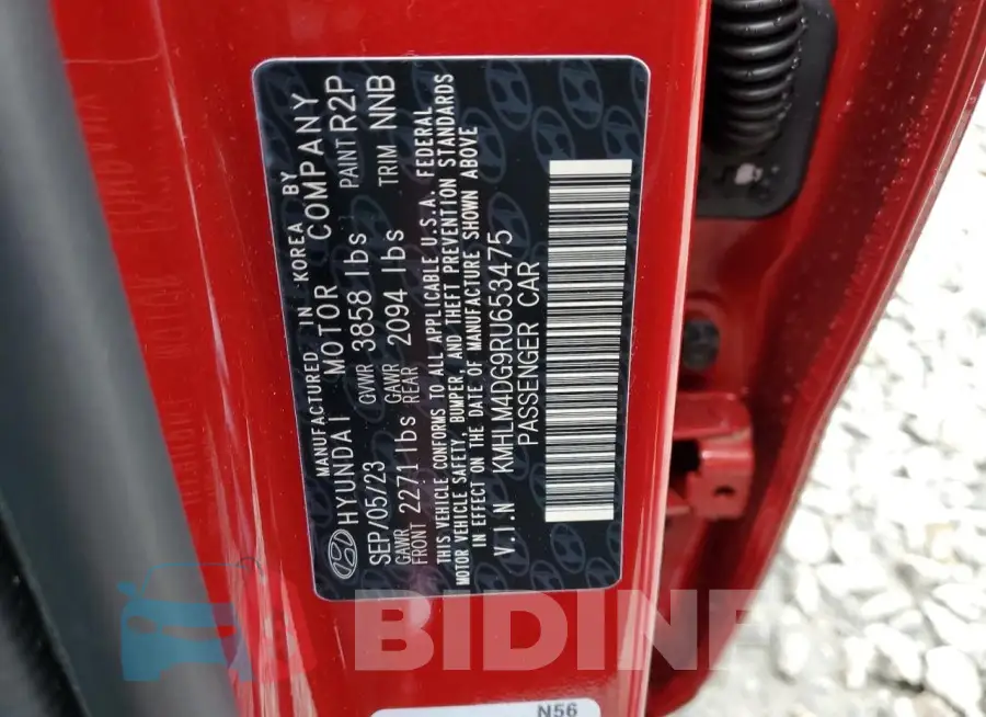KMHLM4DG9RU653475 Photo# 12
