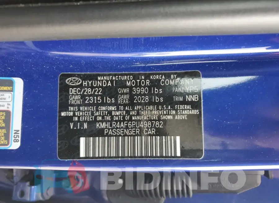 KMHLR4AF6PU498782 Photo# 12
