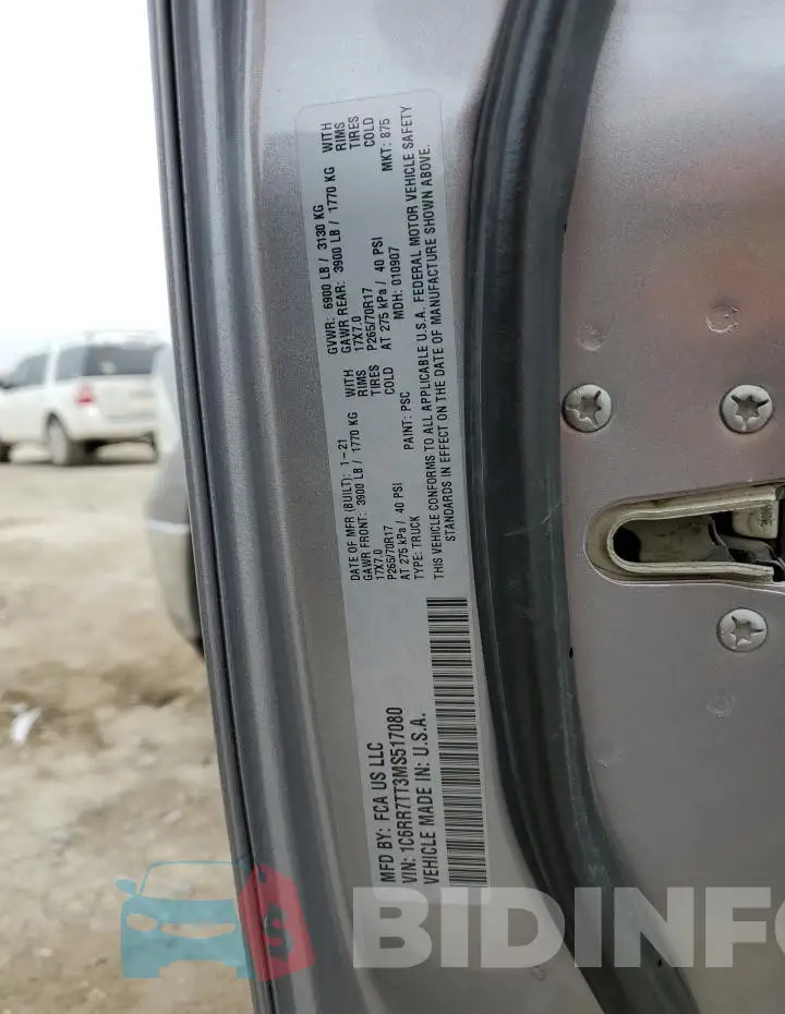 1C6RR7TT3MS517080 Photo# 12