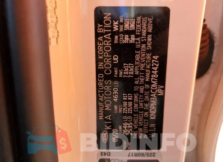 KNDPM3AC0M7844274 Photo# 12