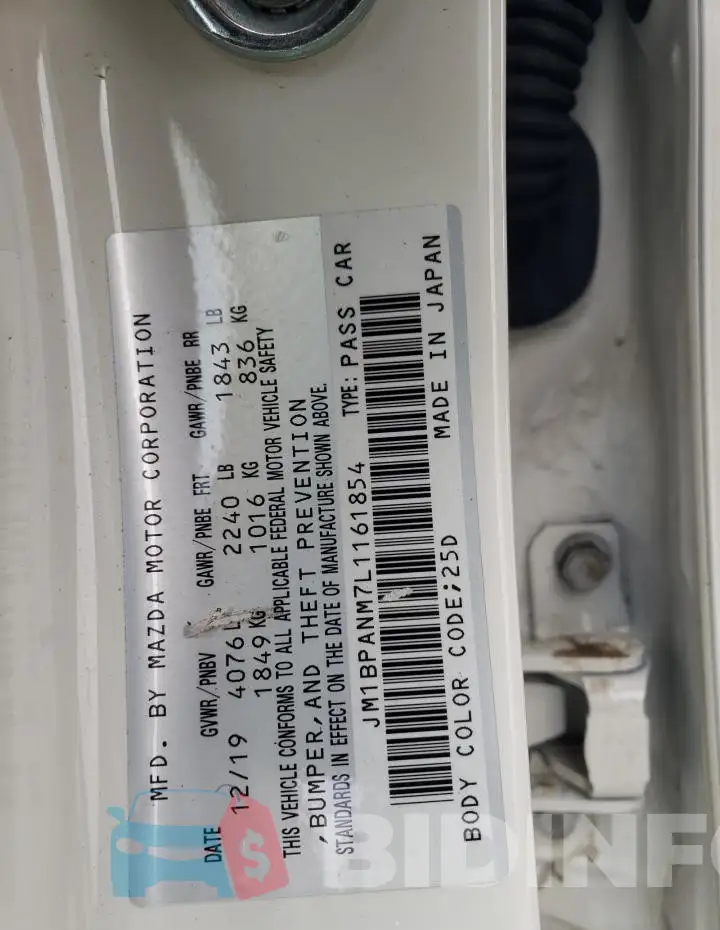 JM1BPANM7L1161854 Photo# 12