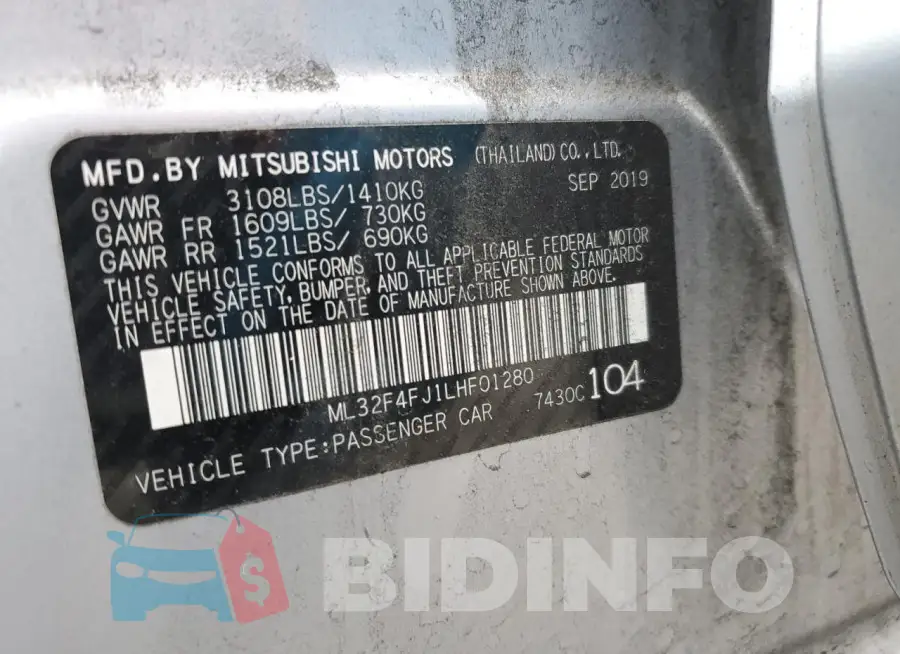ML32F4FJ1LHF01280 Photo# 12