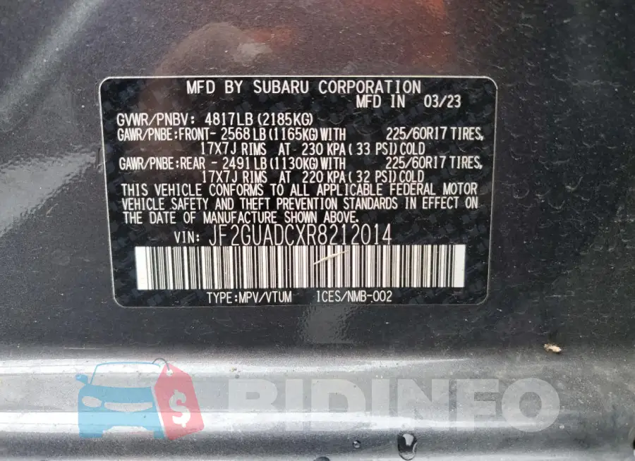 JF2GUADCXR8212014 Photo# 13
