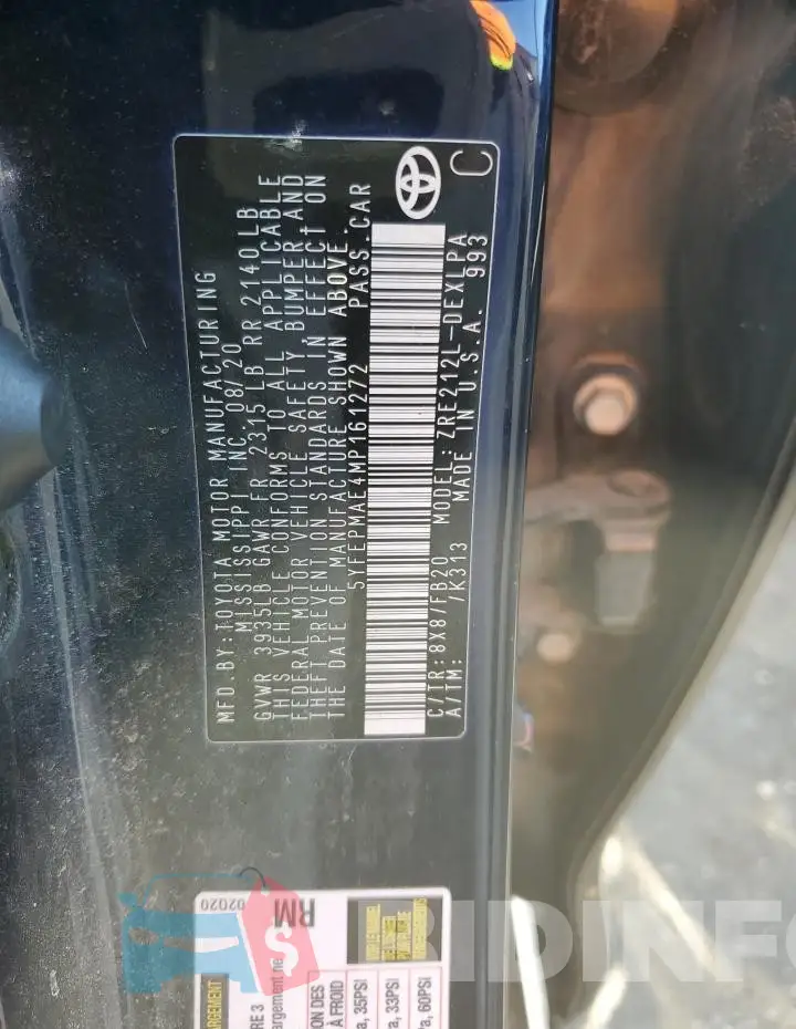 5YFEPMAE4MP161272 Photo# 12