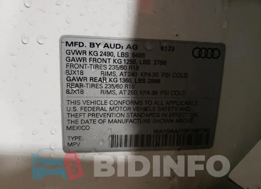 WA1GAAFY8P2087363 Photo# 12