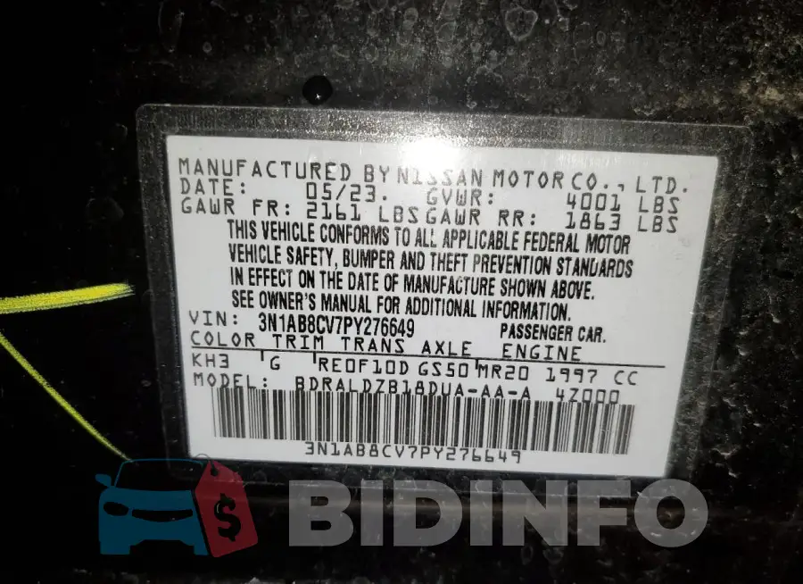 3N1AB8CV7PY276649 Photo# 12