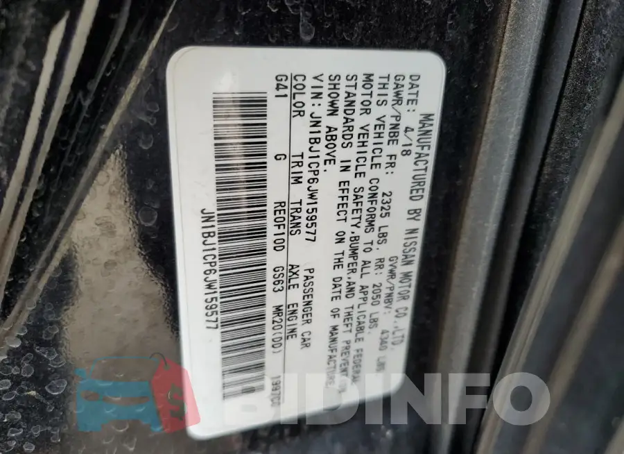 JN1BJ1CP6JW159577 Photo# 13