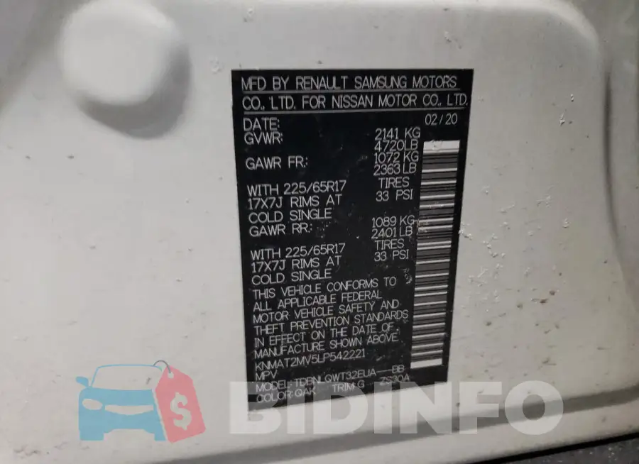 KNMAT2MV5LP542221 Photo# 13