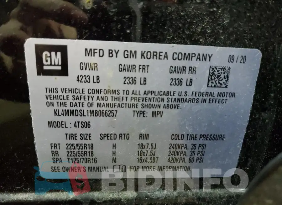 KL4MMDSL1MB066257 Photo# 13