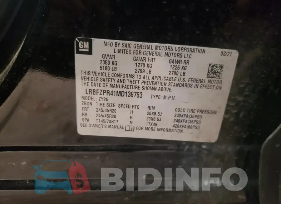 LRBFZPR41MD136763 Photo# 13