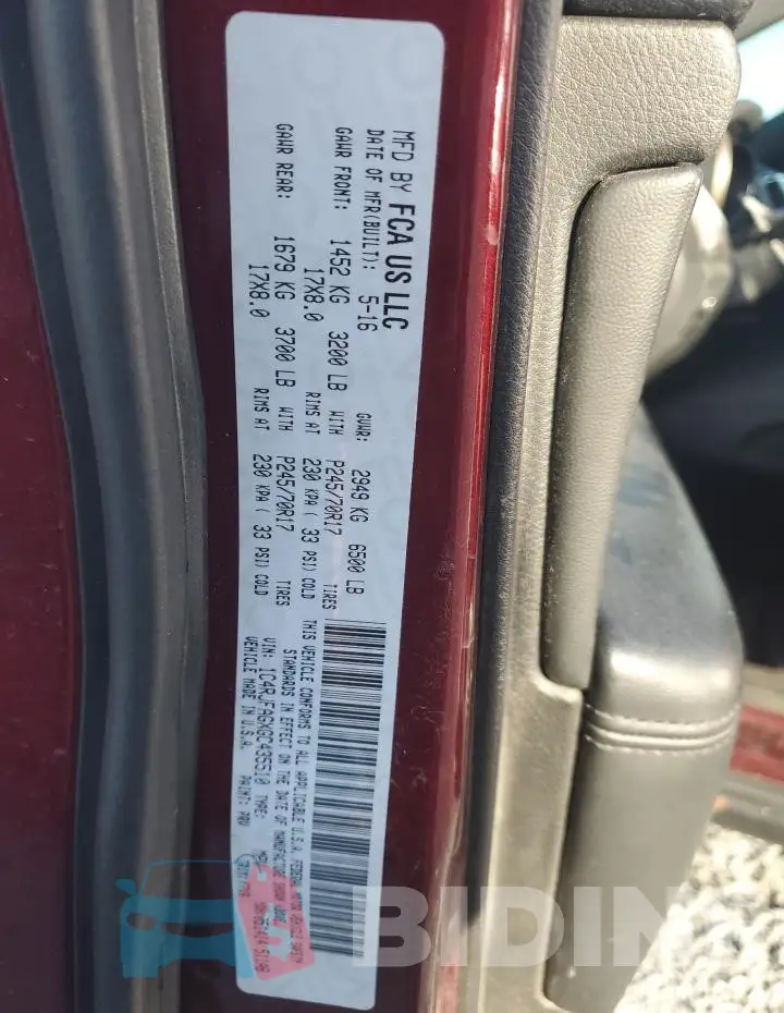 1C4RJFAGXGC435510 Photo# 12