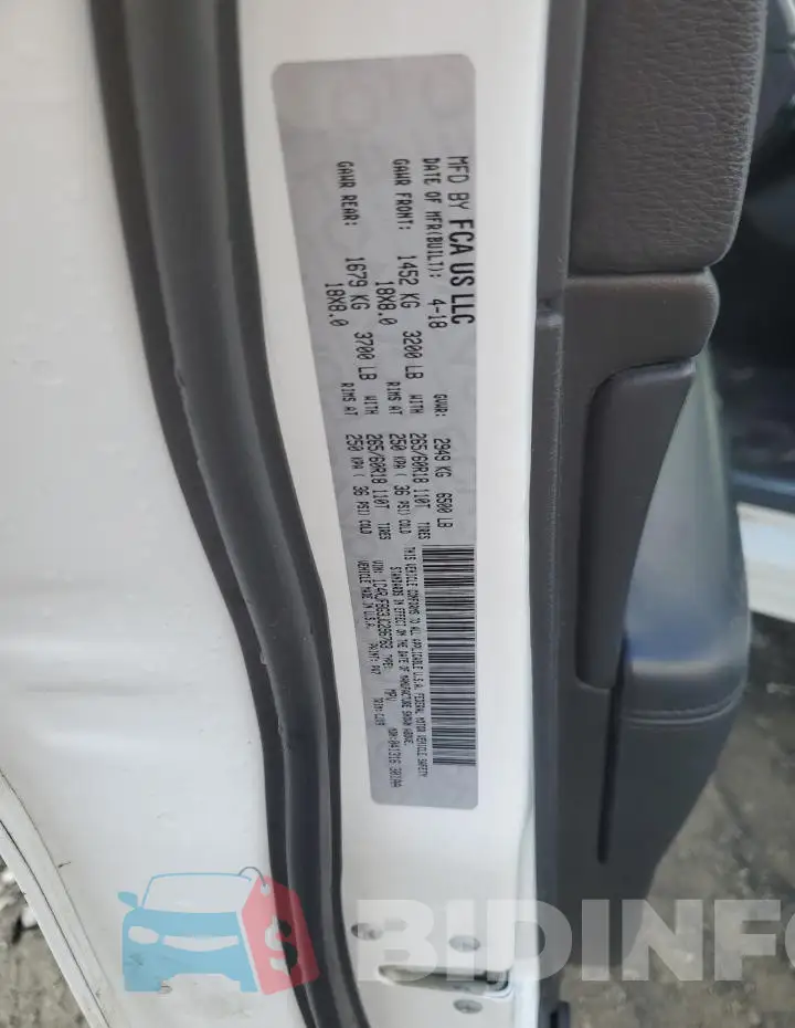 1C4RJFBG3JC296763 Photo# 13
