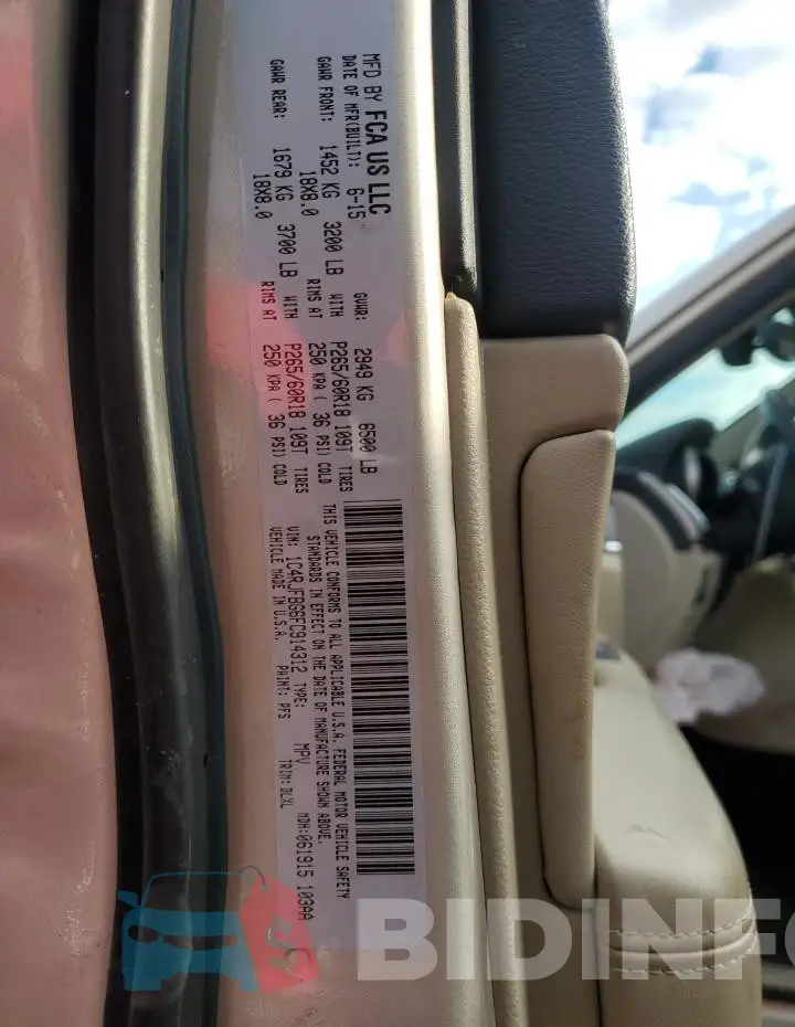 1C4RJFBG6FC914312 Photo# 13