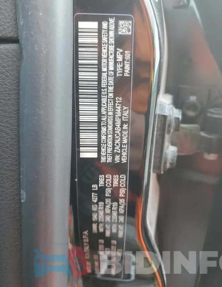 ZACNJCAB4MPM44712 Photo# 13