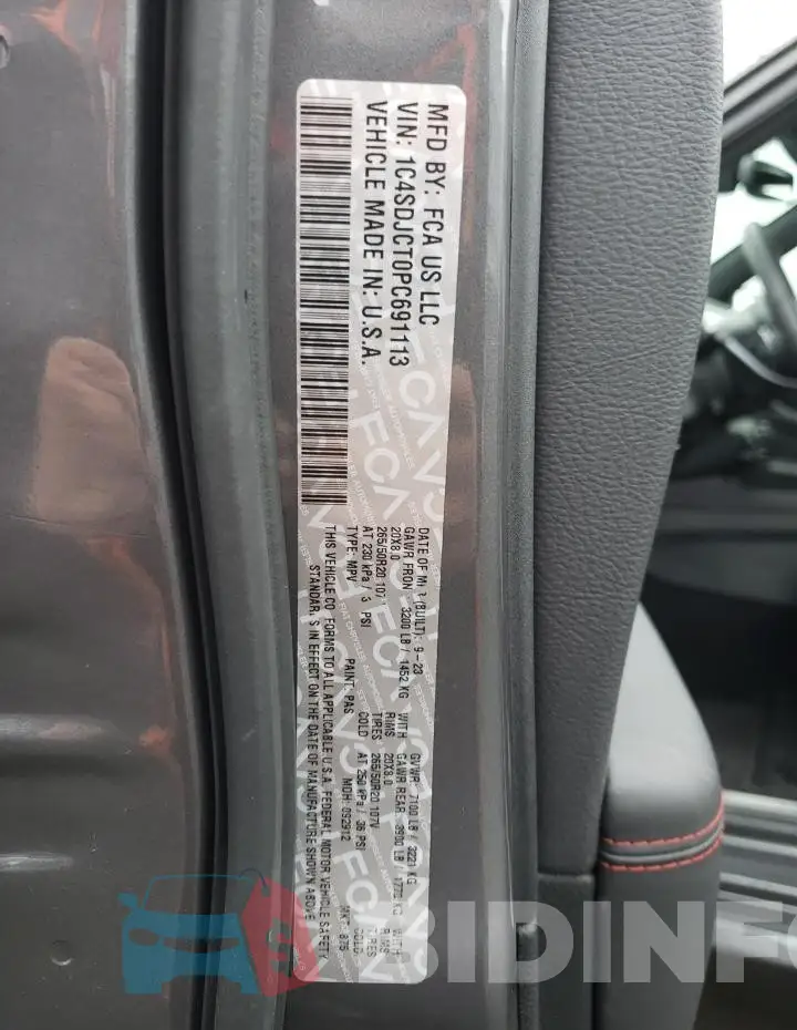 1C4SDJCT0PC691113 Photo# 14