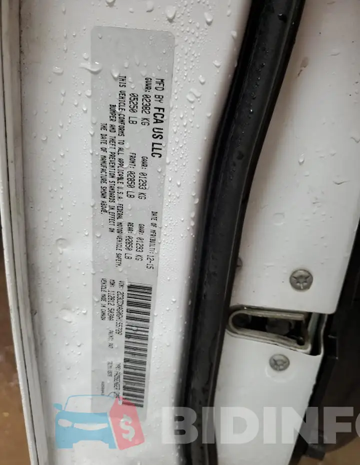2C3CDXAG0GH155728 Photo# 12