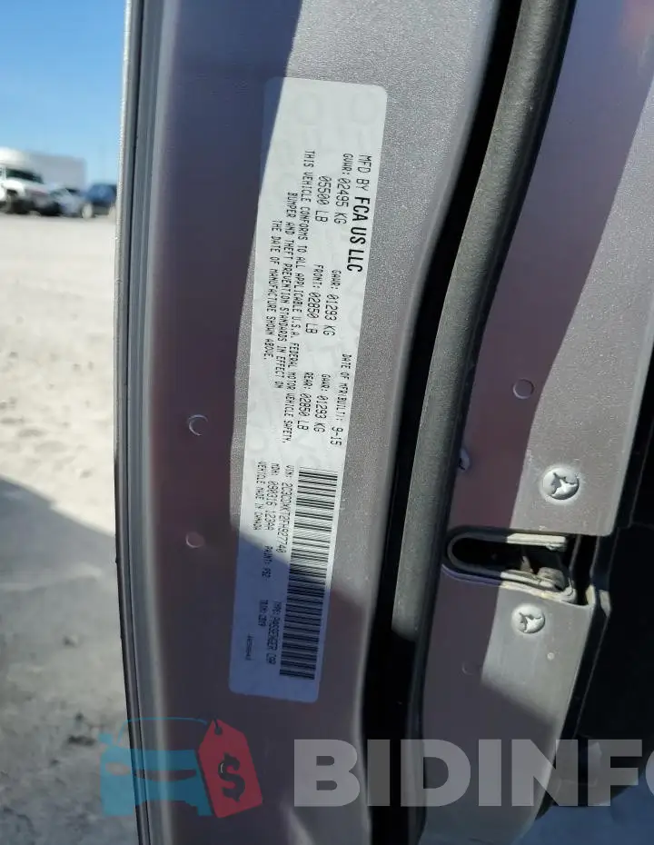 2C3CDXKT2FH927740 Photo# 12