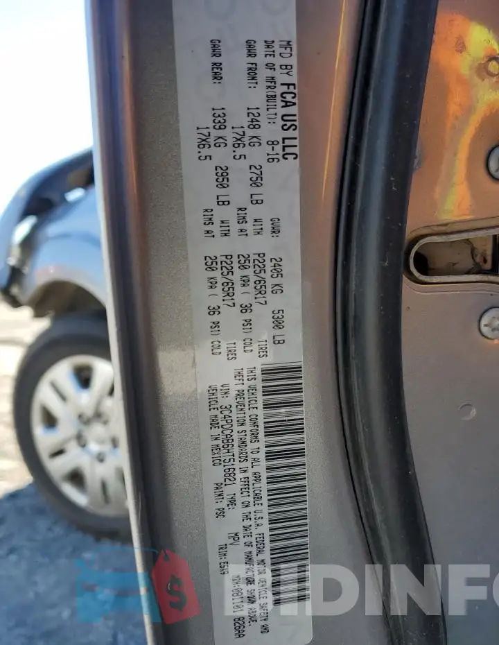 3C4PDCAB6HT516821 Photo# 14