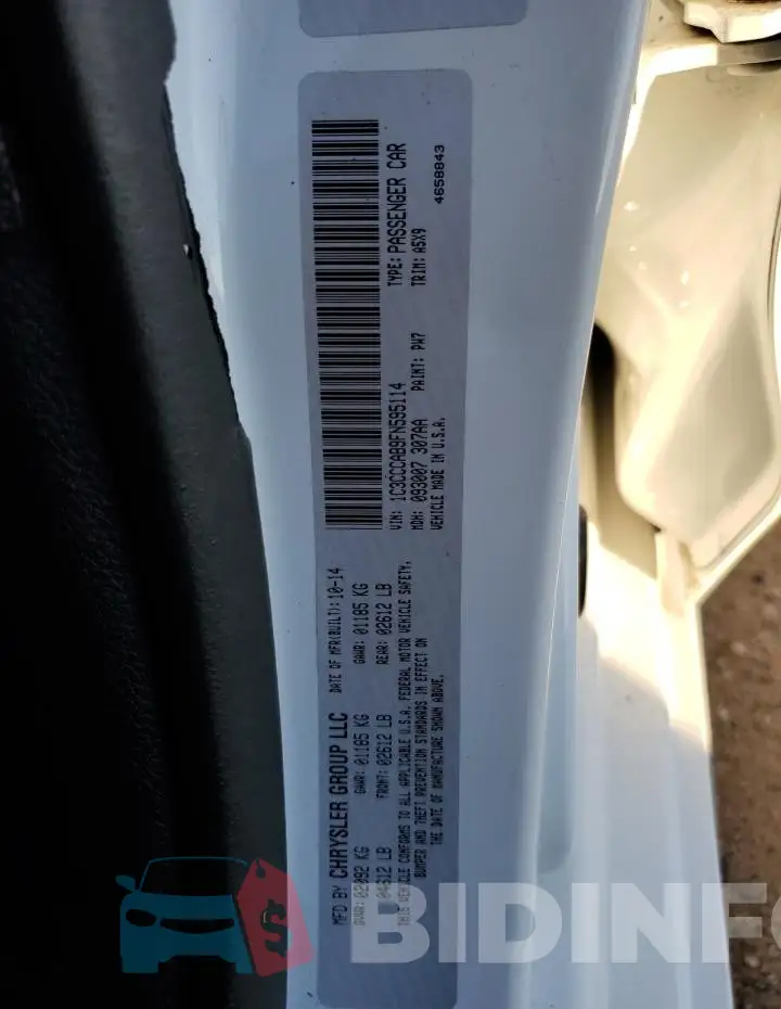 1C3CCCAB9FN595114 Photo# 12