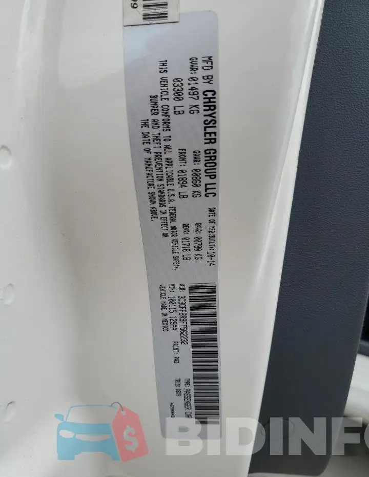 3C3CFFBR9FT562232 Photo# 13