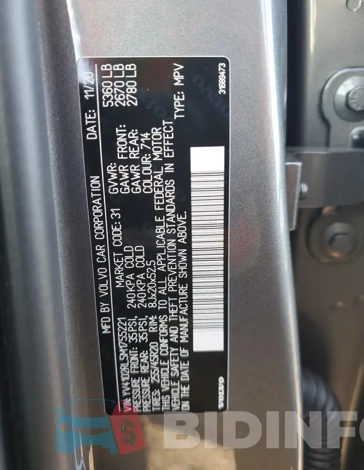 YV4102RL5M1755221 Photo# 13