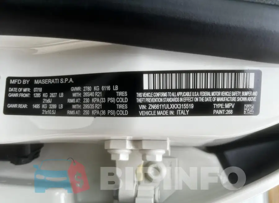 ZN661YULXKX315519 Photo# 10