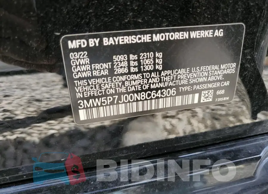 3MW5P7J00N8C64306 Photo# 13