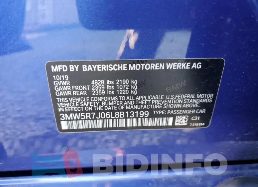 3MW5R7J06L8B13199 Photo# 12