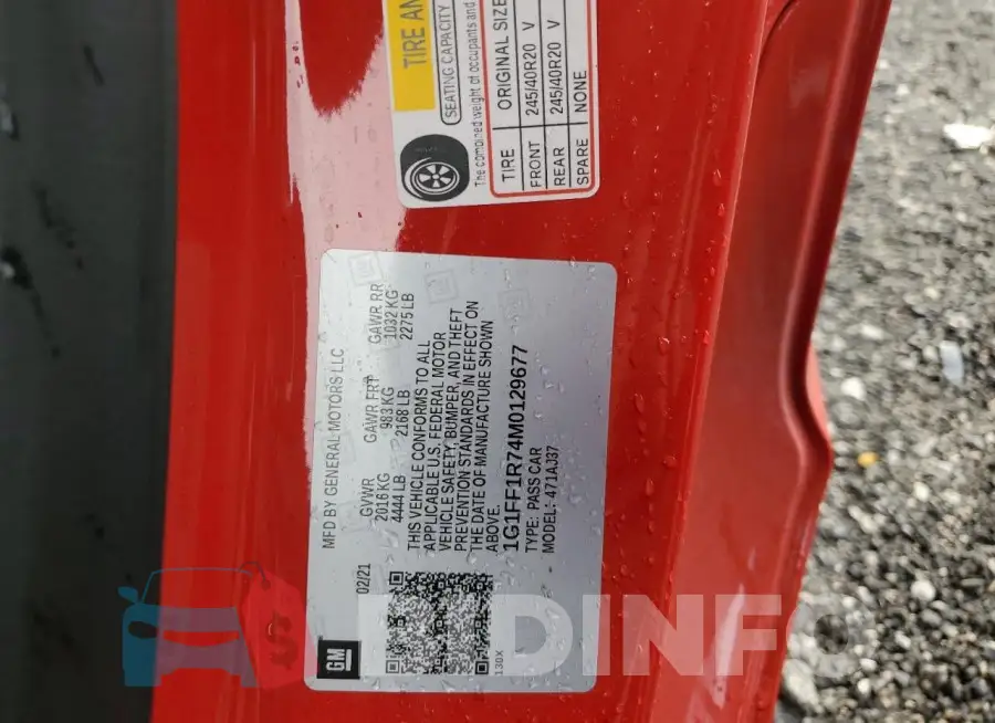 1G1FF1R74M0129677 Photo# 12