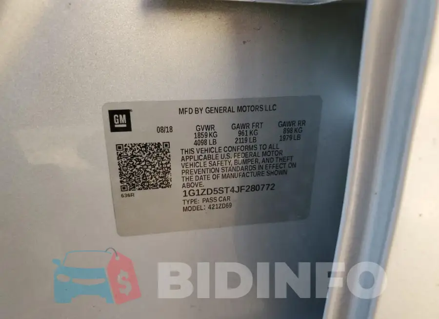 1G1ZD5ST4JF280772 Photo# 12