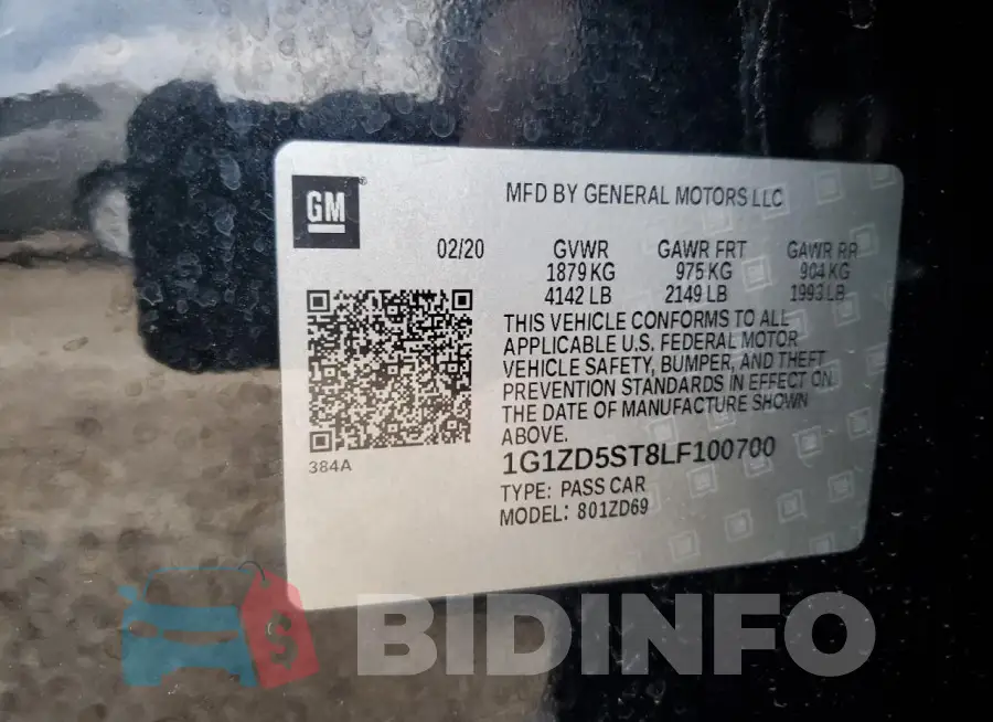 1G1ZD5ST8LF100700 Photo# 12
