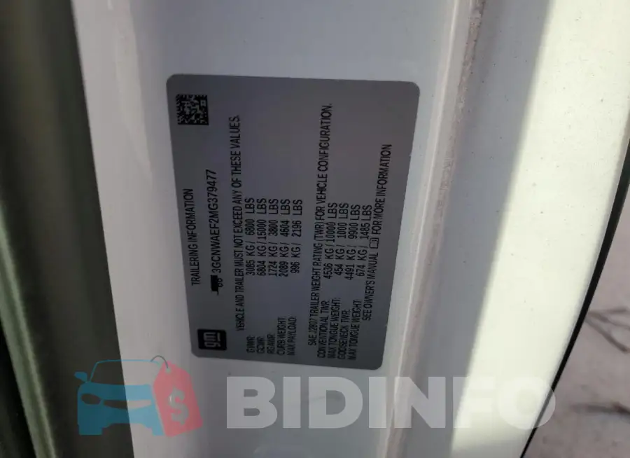 3GCNWAEF2MG379477 Photo# 12